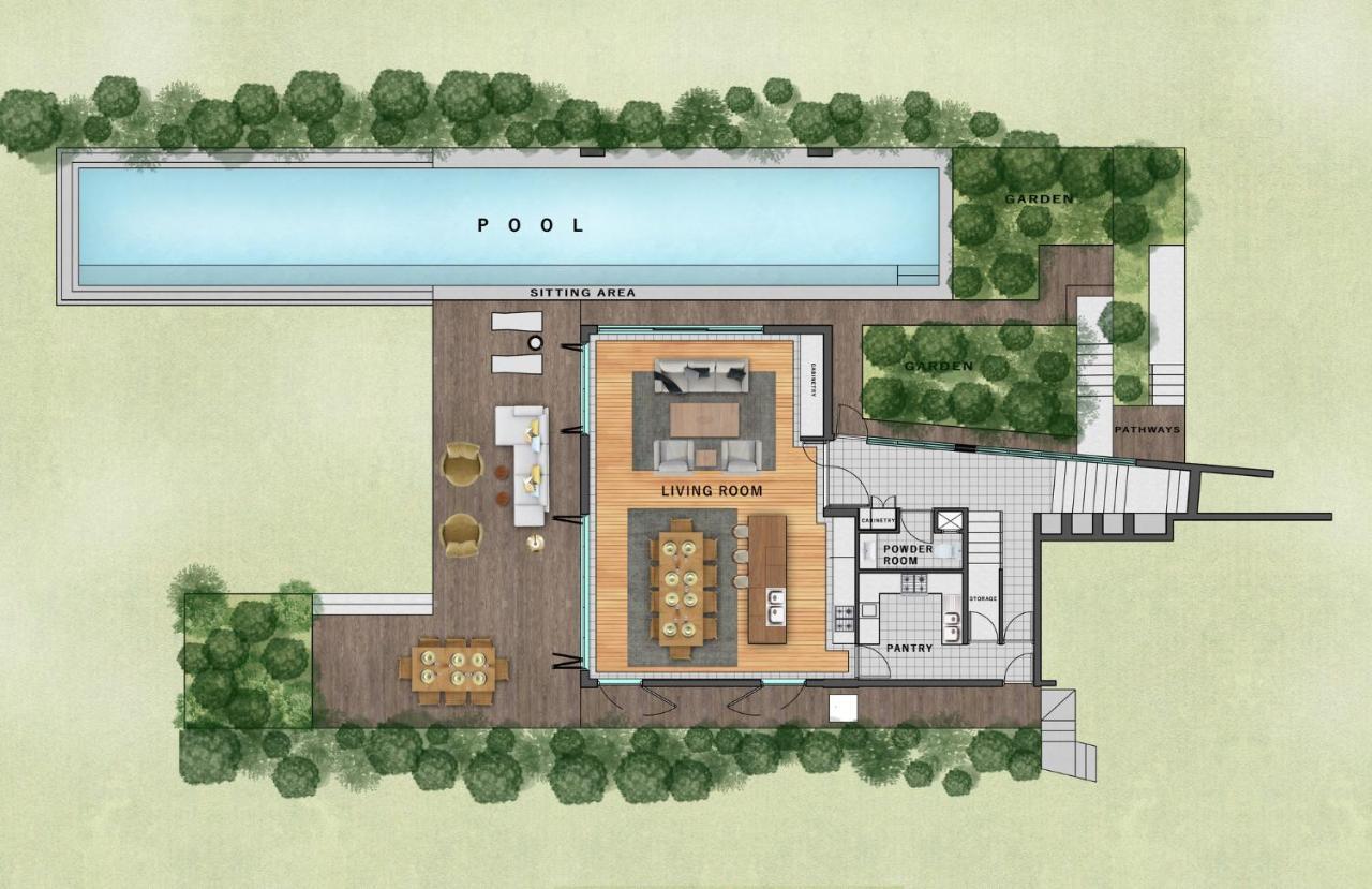 The Riverhouse Canggu Exteriör bild